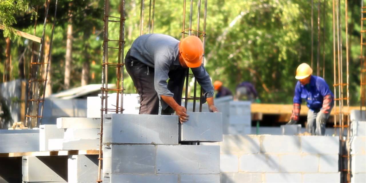 Строительство загородного дома из газобетона